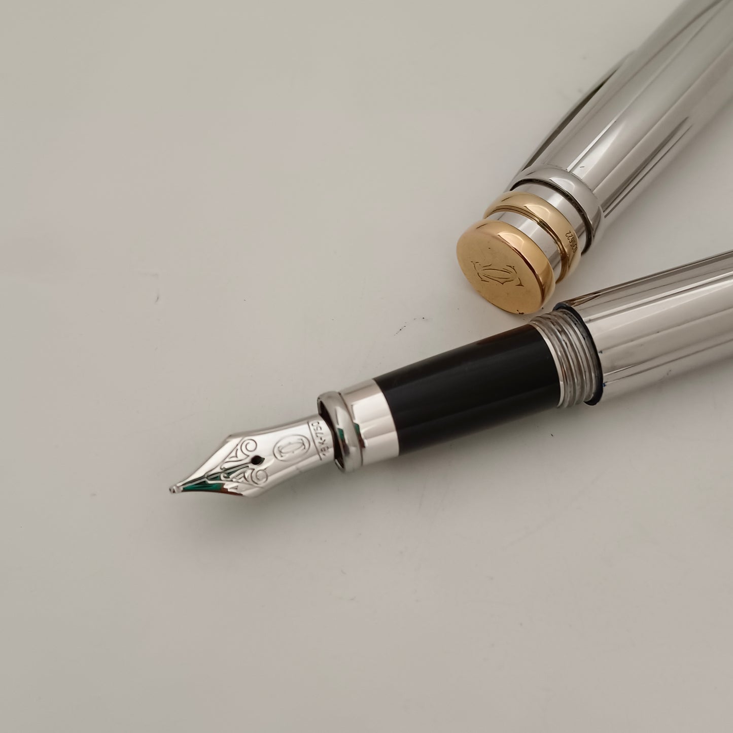 Cartier Trinity De Platinum Plated Fountain Pen