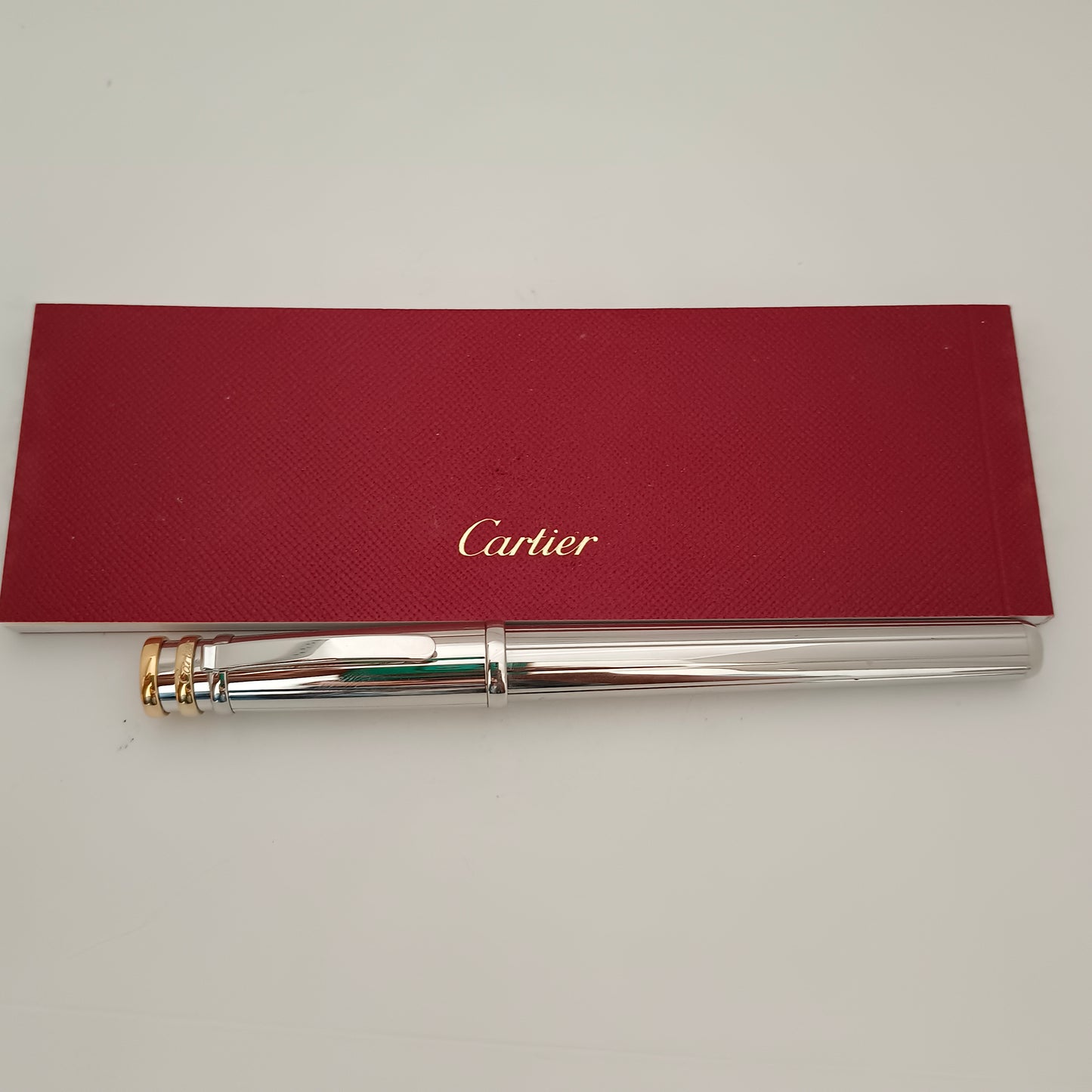 Cartier Trinity De Platinum Plated Fountain Pen