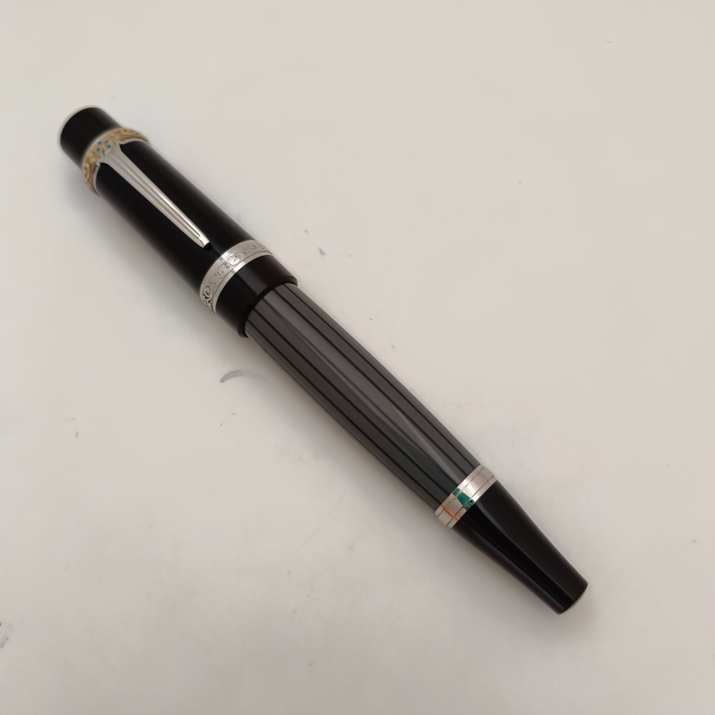 Montblanc Honore De Balzac Black Resin Foutain Pen