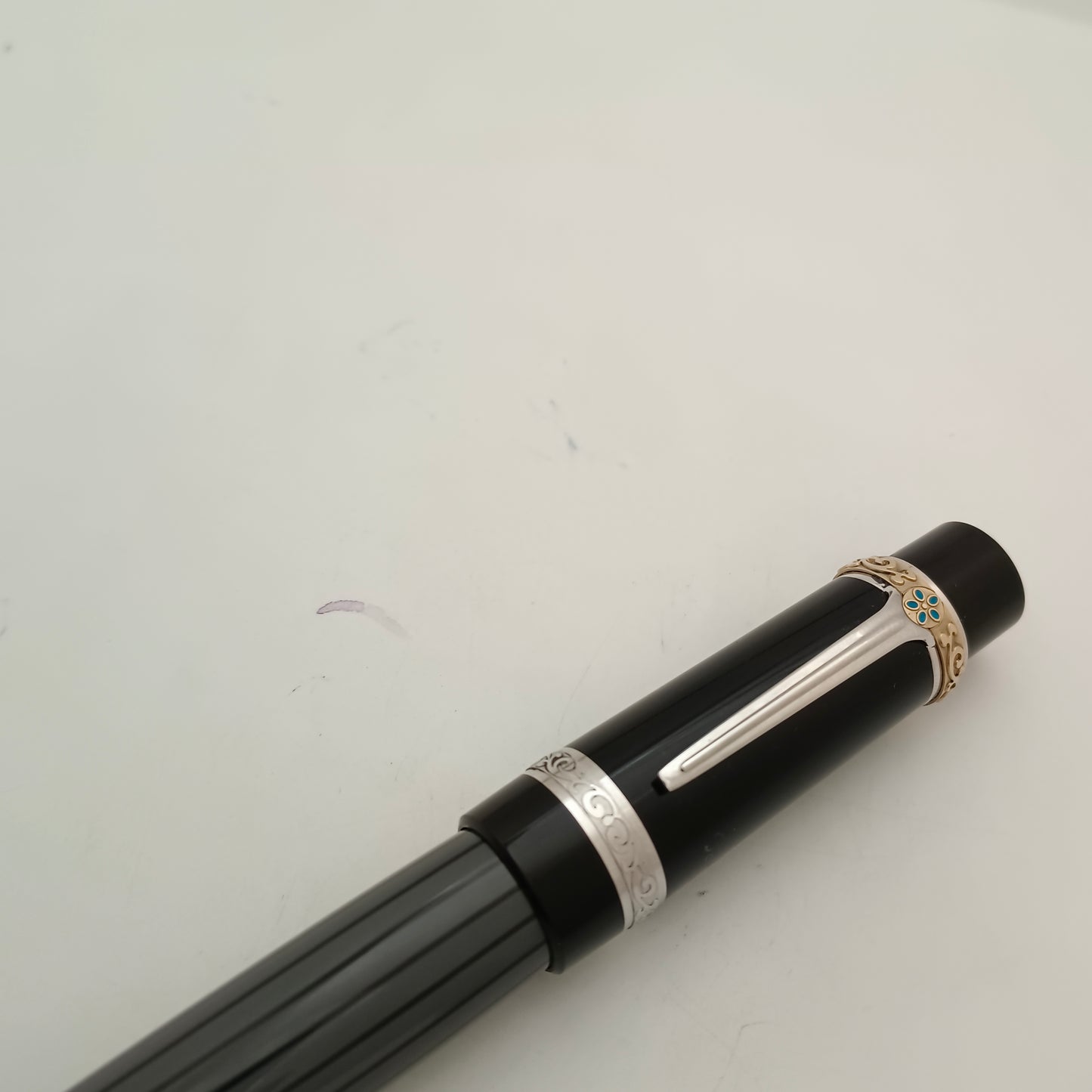 Montblanc Honore De Balzac Black Resin Foutain Pen