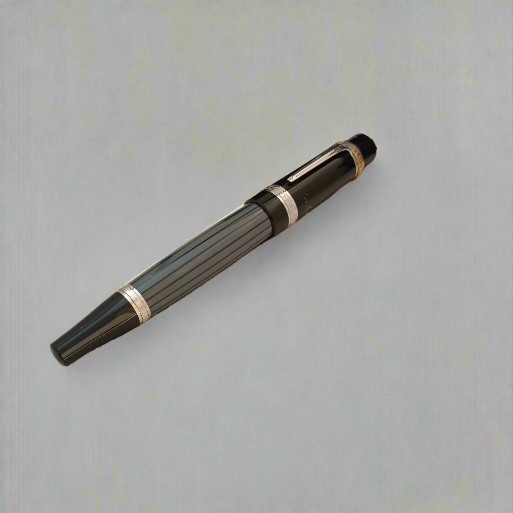 Montblanc Honore De Balzac Black Resin Foutain Pen