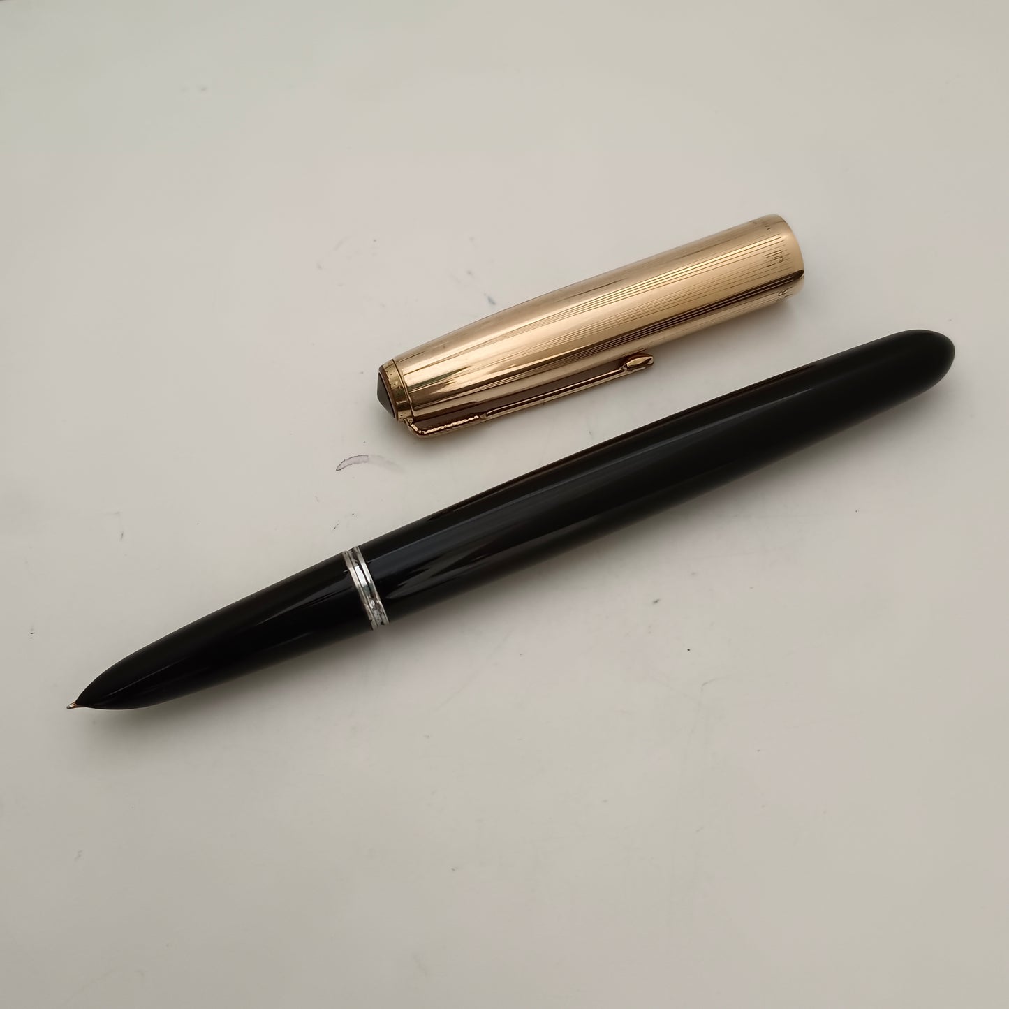 Vintage Parker 51 Black Fountain Pen