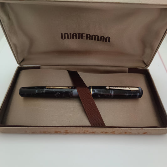 Waterman Junior Blue Fountain Pen with Lever Filler Made in England