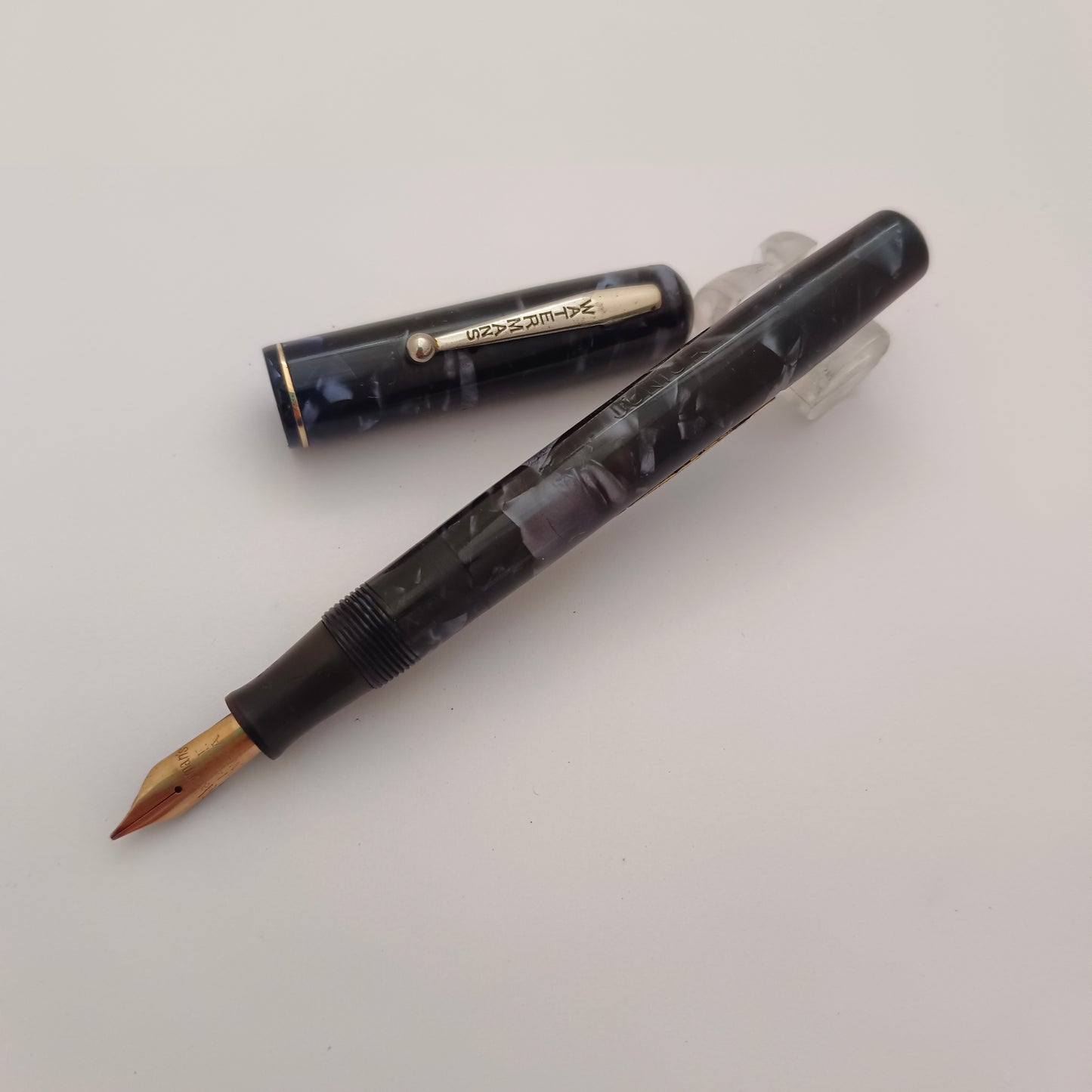 Waterman Junior Blue Fountain Pen with Lever Filler Made in England