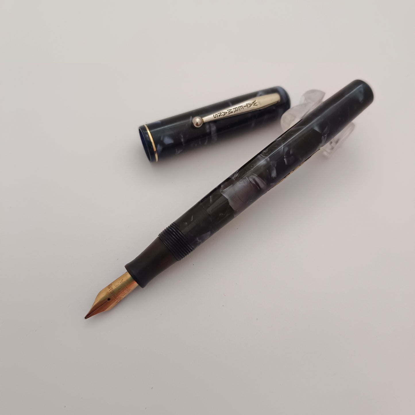 Waterman Junior Blue Fountain Pen with Lever Filler Made in England