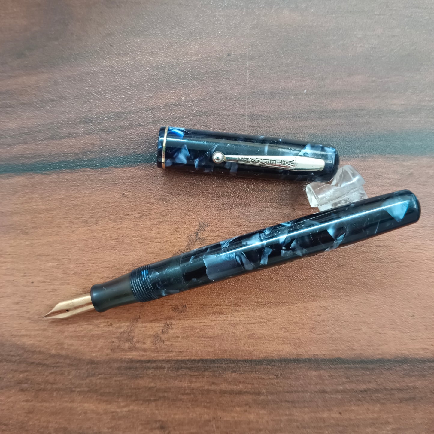 Waterman Junior Blue Fountain Pen with Lever Filler Made in England