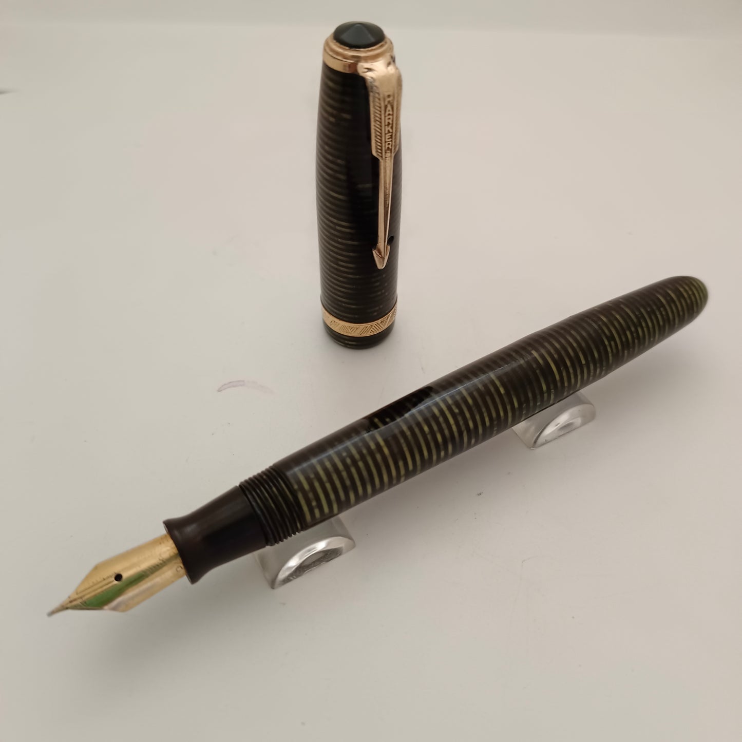 Parker Vacumatic filler Green Fountain Pen