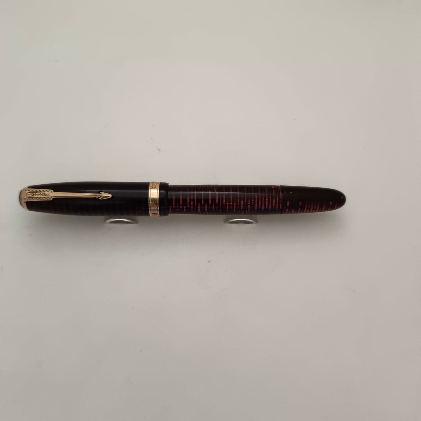 Vintage Parker Vacumatic Burgundy No. 5 Fountain Pen Made in Canada