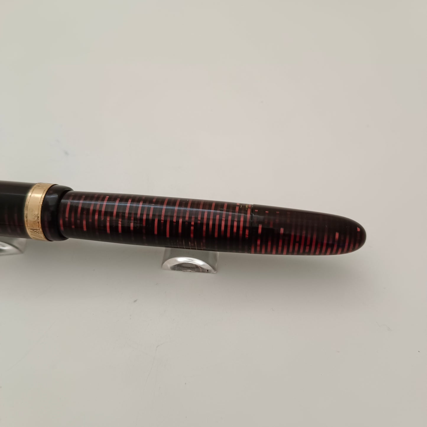 Vintage Parker Vacumatic Burgundy No. 5 Fountain Pen Made in Canada