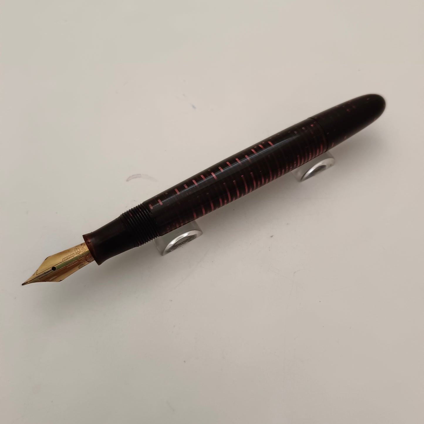 Vintage Parker Vacumatic Burgundy No. 5 Fountain Pen Made in Canada