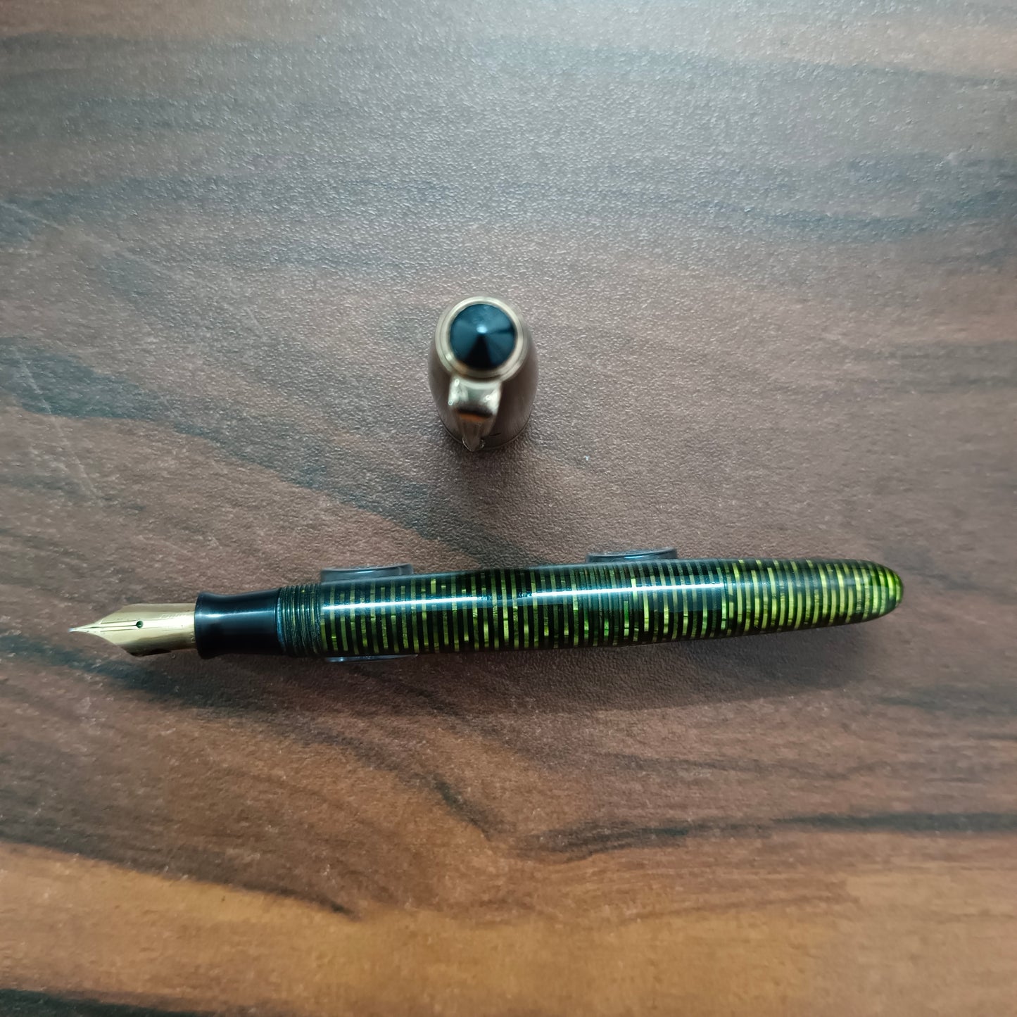 Parker Vacumatic filler Green Fountain Pen