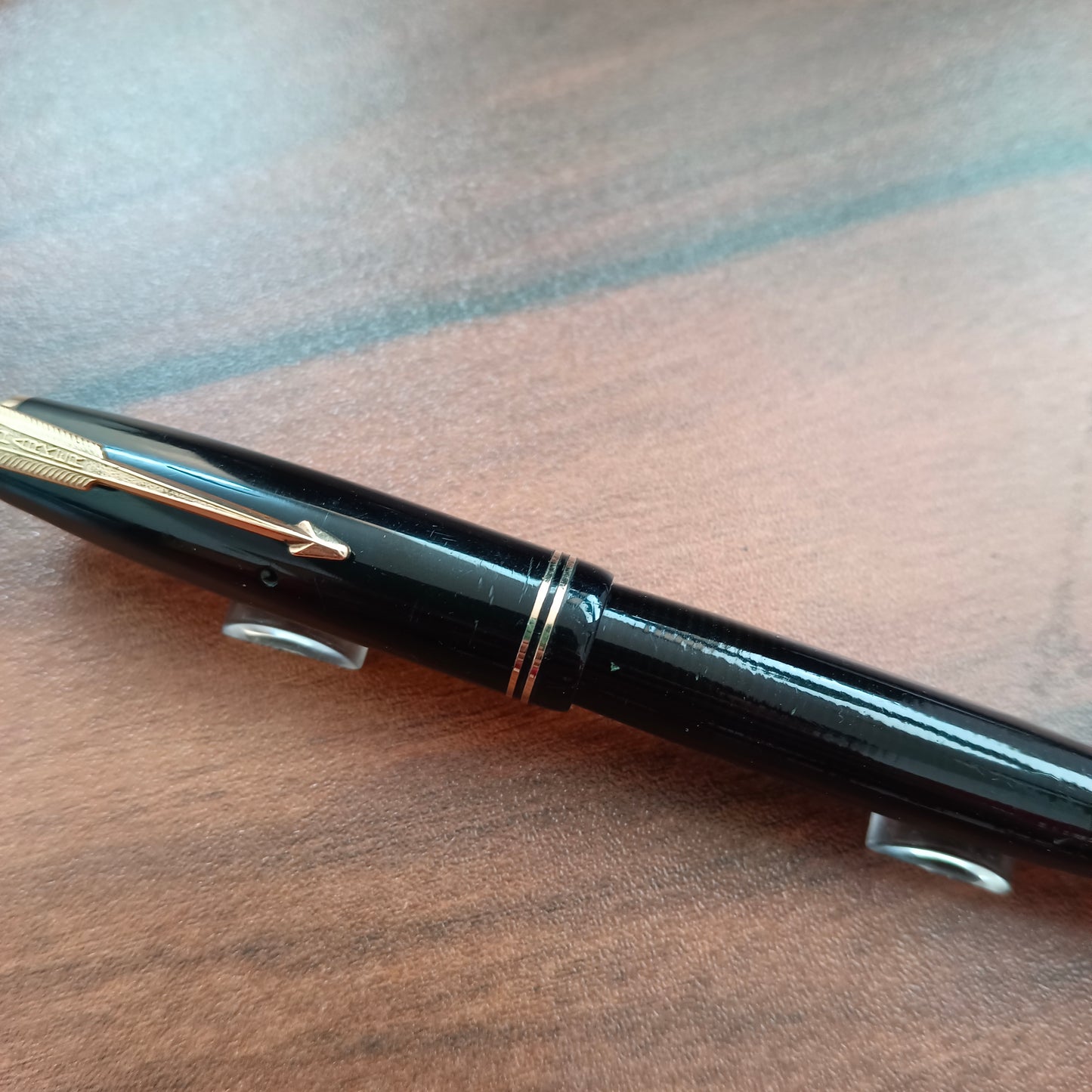 Vintage Parker Vacumatic Black Fountain Pen Made in USA