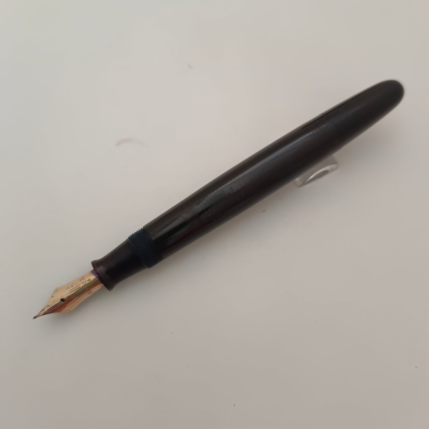 Vintage Parker Vacumatic Black Fountain Pen Made in USA