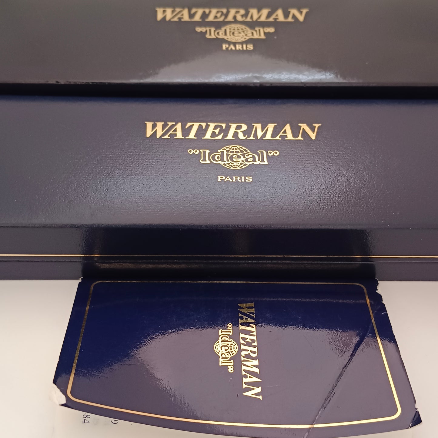 Waterman Leman 200 Rhapsody Marbled Blue Fountain Pen