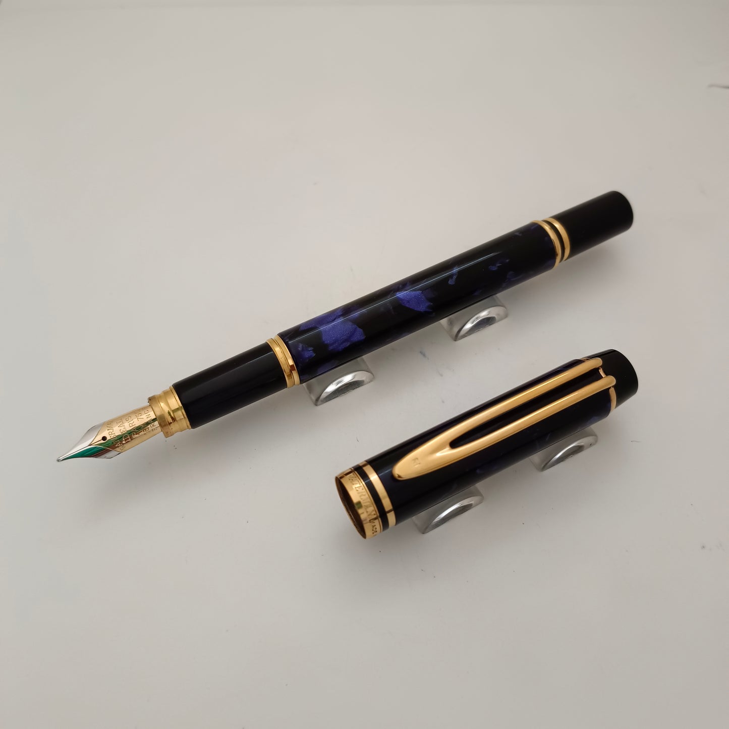 Waterman Leman 200 Rhapsody Marbled Blue Fountain Pen