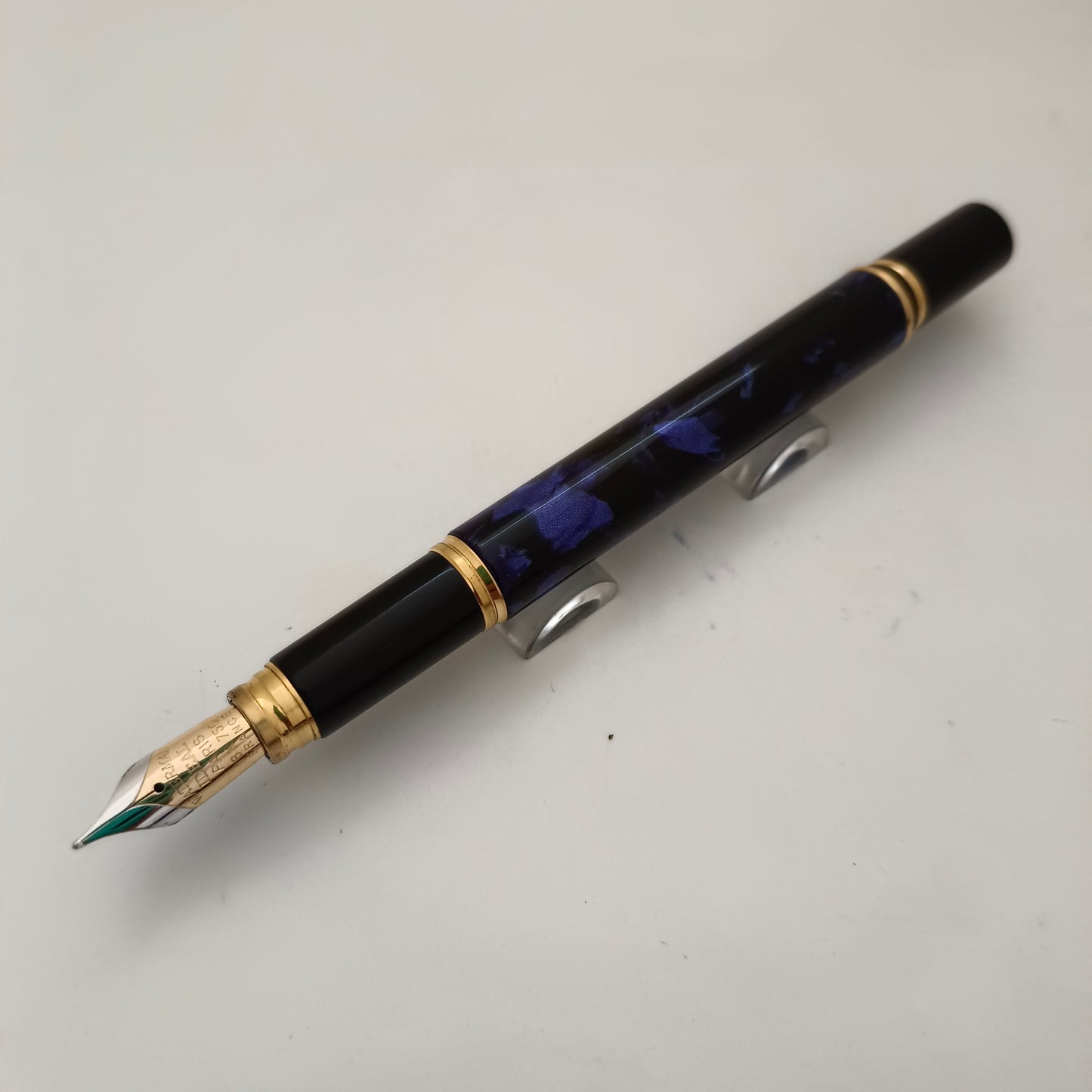 Waterman Leman 200 Rhapsody Marbled Blue Fountain Pen