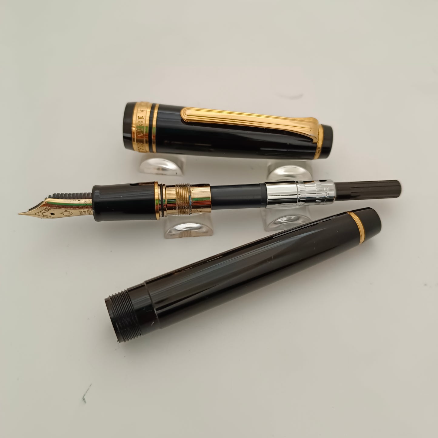 Sailor Professional Gear Slim Fountain Pen - Black GT