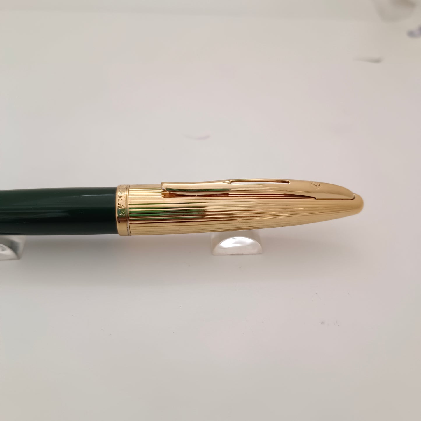 Waterman Carene Deluxe Green Gold Ballpoint Pen