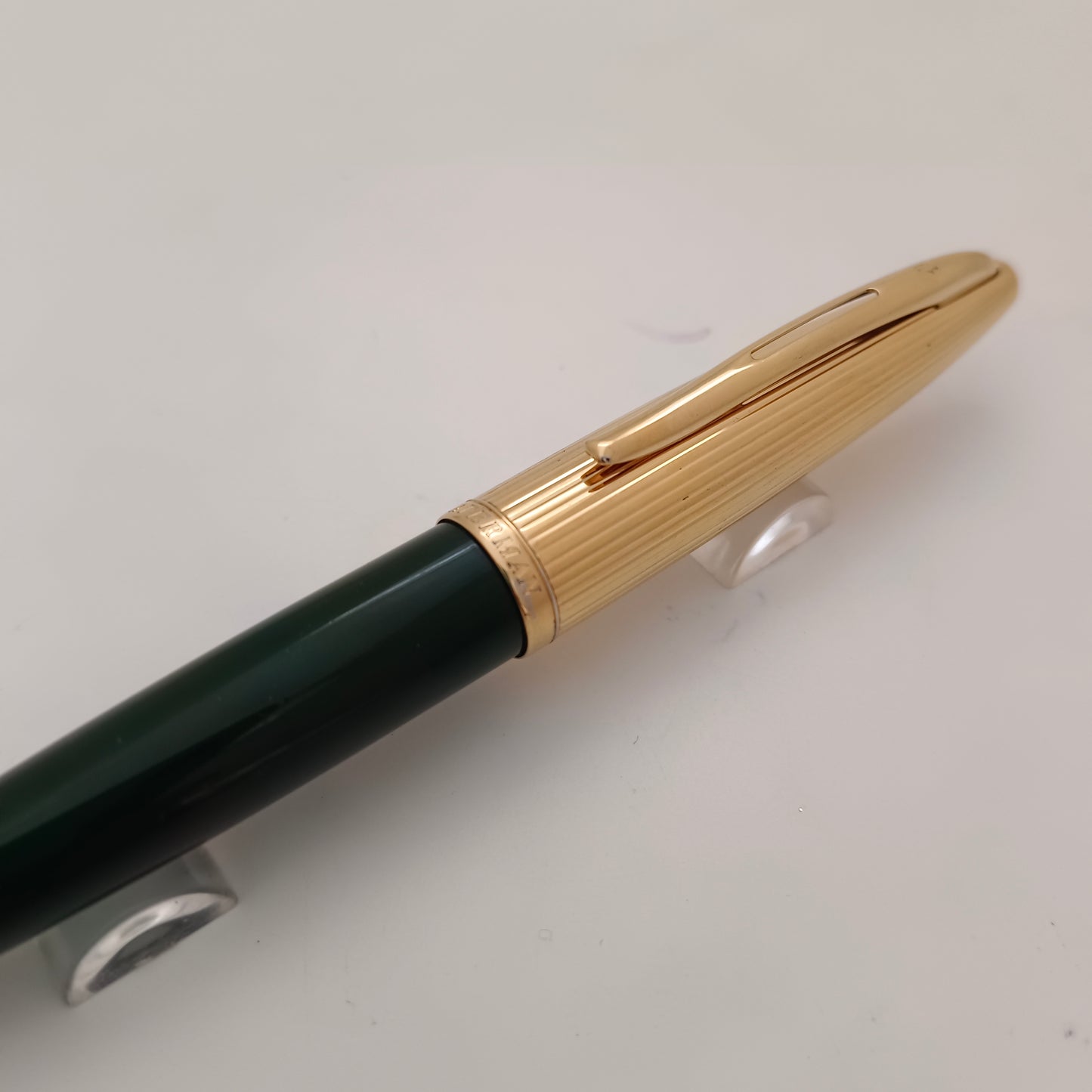 Waterman Carene Deluxe Green Gold Ballpoint Pen