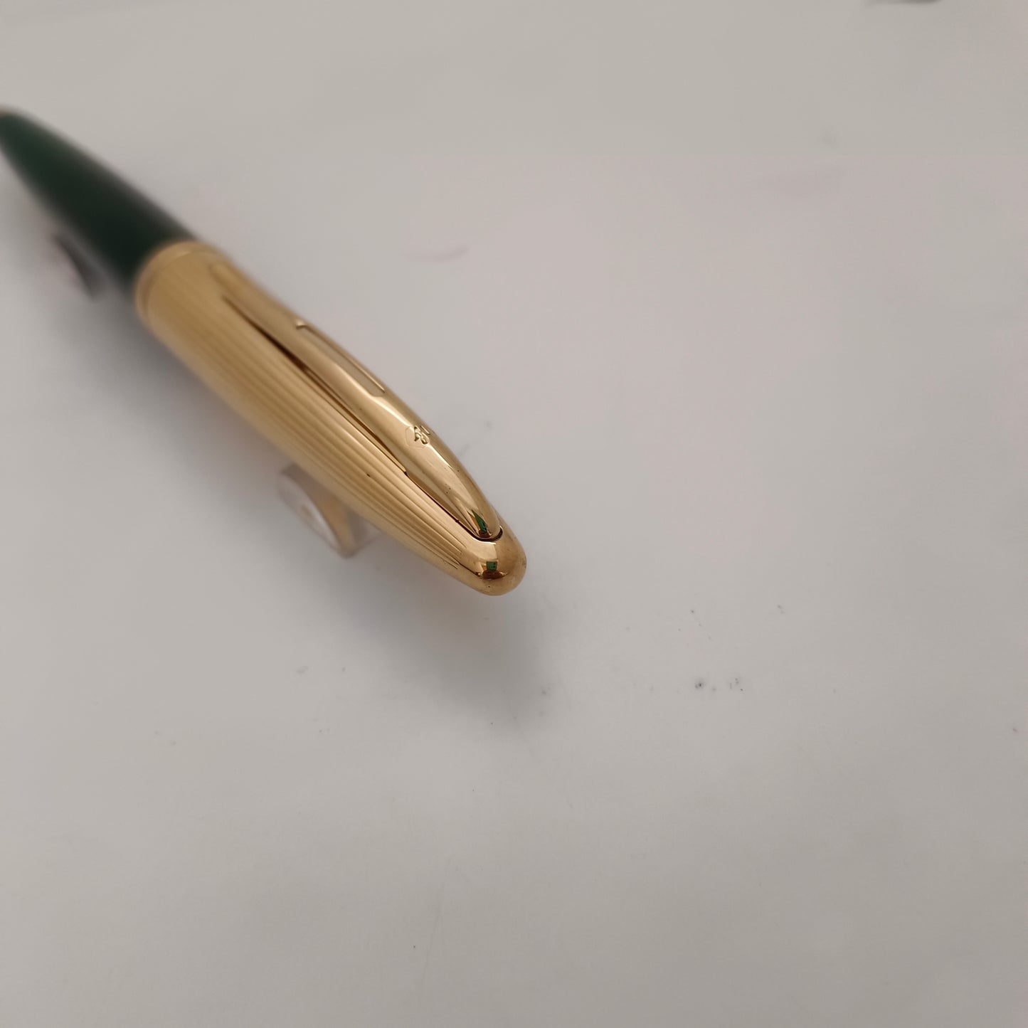 Waterman Carene Deluxe Green Gold Ballpoint Pen