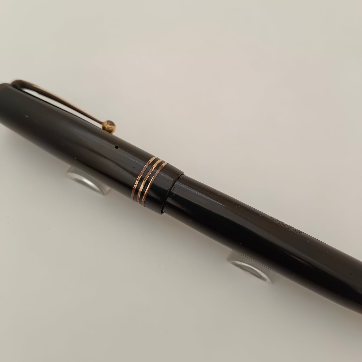 Vintage Swan Mabie Todd leverless 1060 Black Fountain Pen