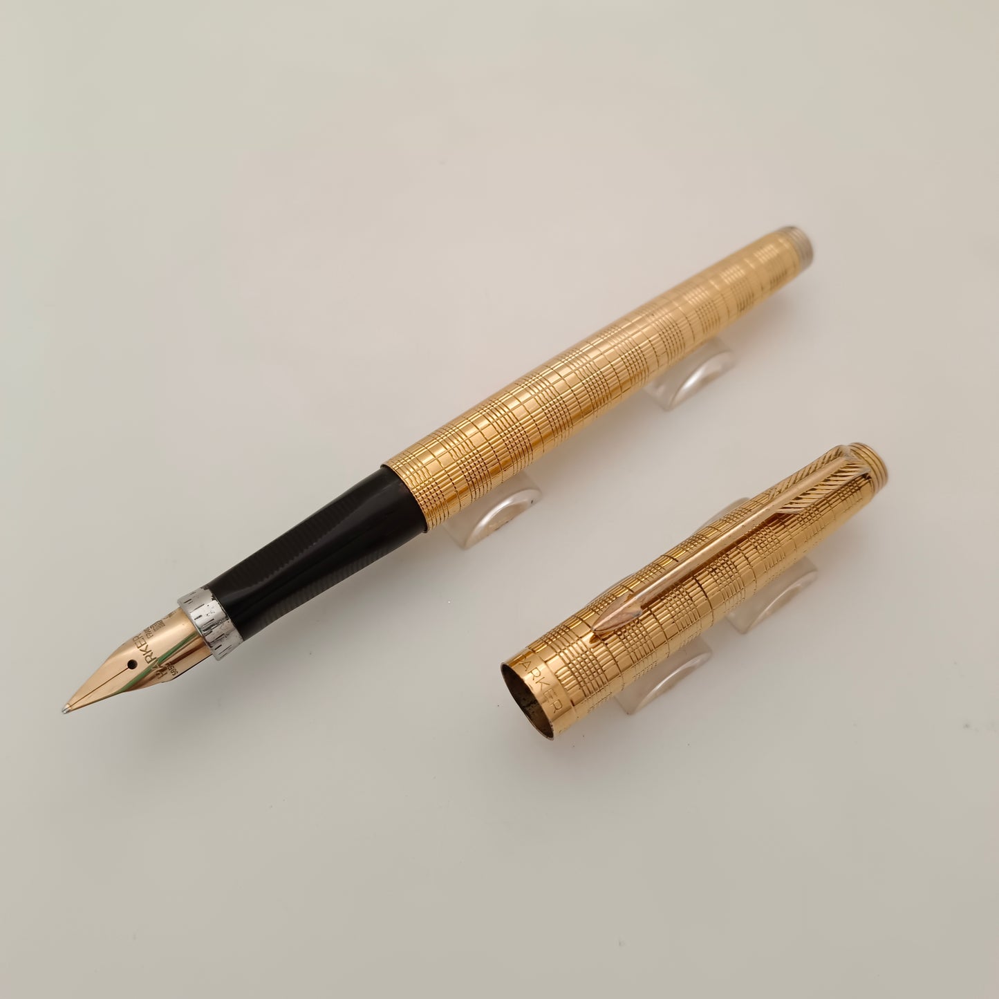 Parker 75 Prince Vendome Prince De Galles Fountain Pen with 14kt Gold Nib