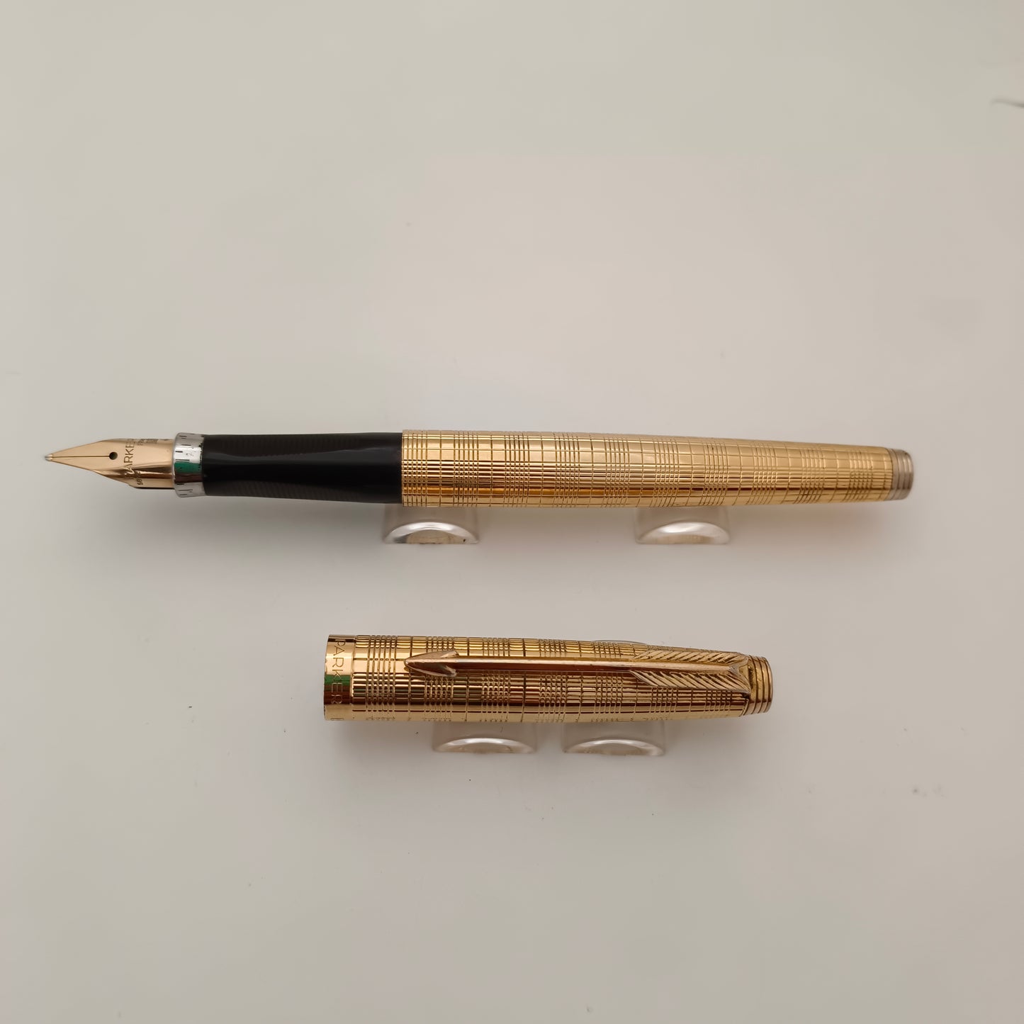 Parker 75 Prince Vendome Prince De Galles Fountain Pen with 14kt Gold Nib