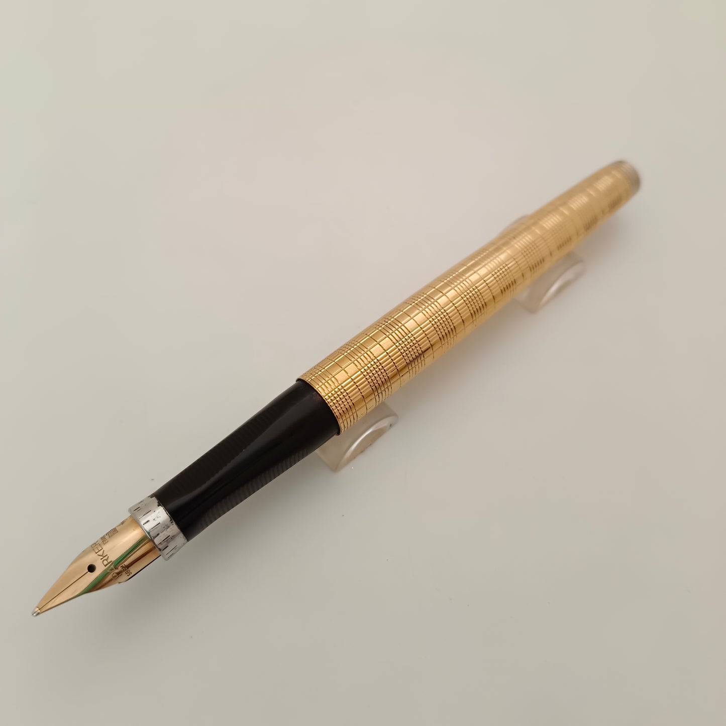 Parker 75 Prince Vendome Prince De Galles Fountain Pen with 14kt Gold Nib