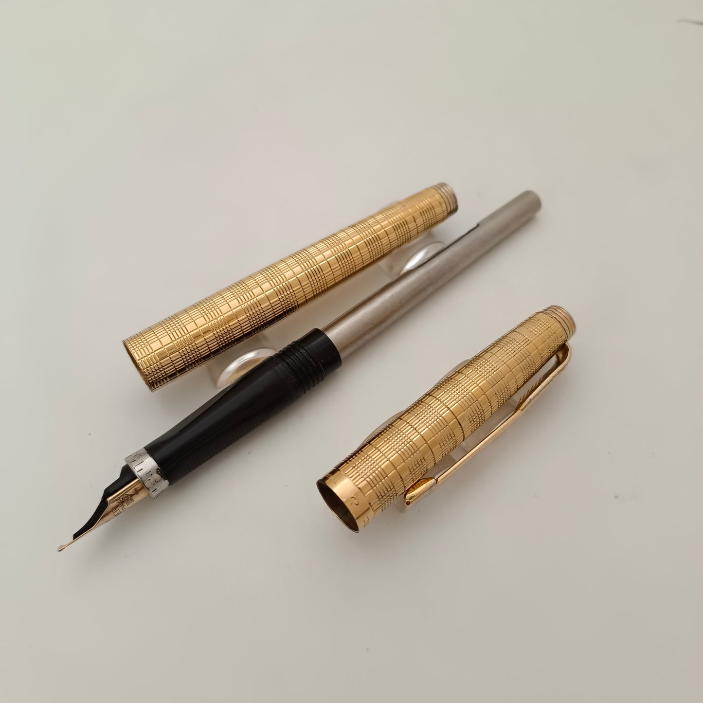 Parker 75 Prince Vendome Prince De Galles Fountain Pen with 14kt Gold Nib