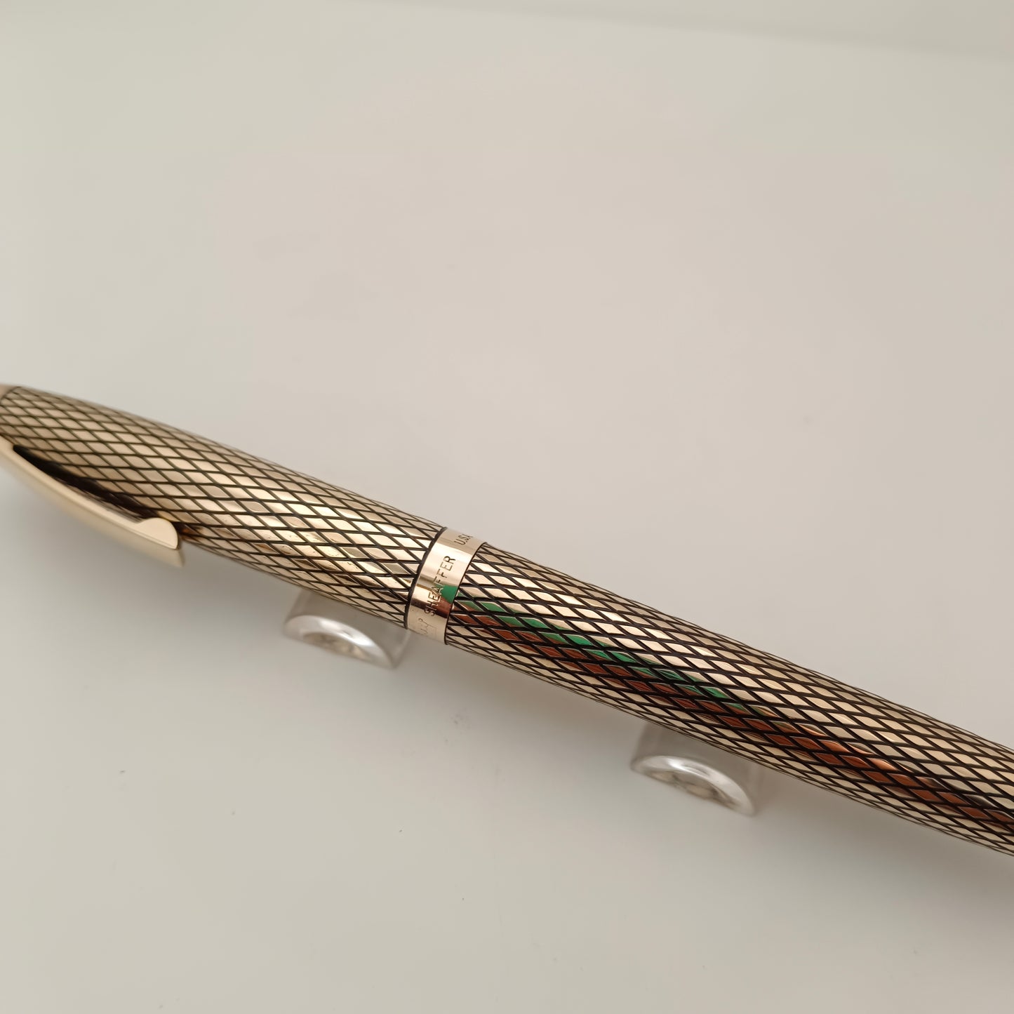 Sheaffer Imperial Sovereign Fountain Pen - GF Diamond Design