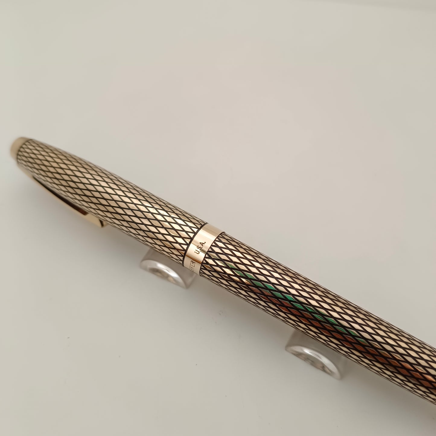 Sheaffer Imperial Sovereign Fountain Pen - GF Diamond Design