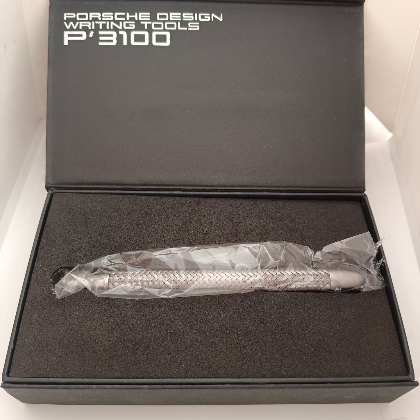 Porsche Design P3100 Steel Tecflex Ball Pen Made In Germany