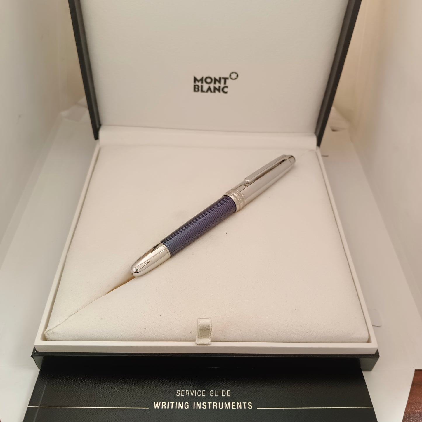 Montblanc Meisterstuck Solitaire Blue Hour Classique Fountain Pen