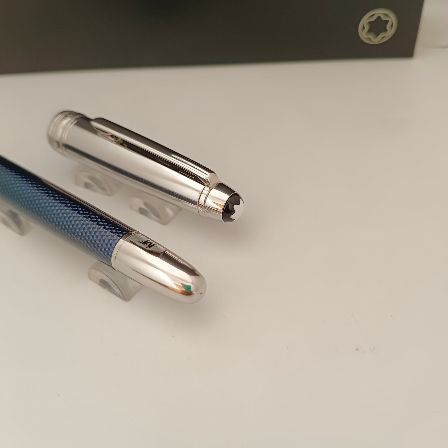 Montblanc Meisterstuck Solitaire Blue Hour Classique Fountain Pen