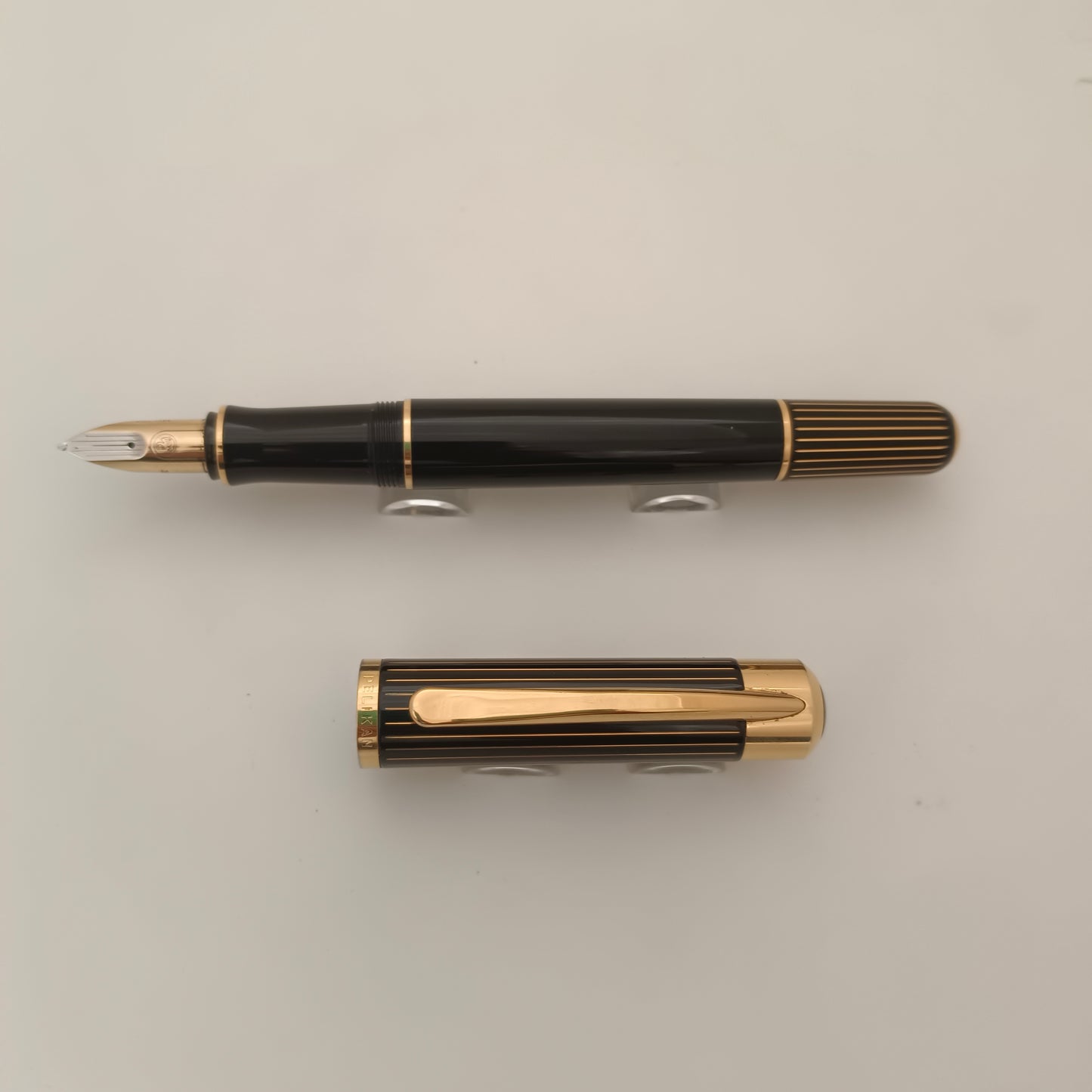 Pelikan P3110 Ductus Fountain Pen Black w Gold Accents