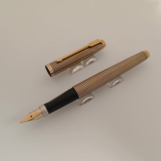 Vintage Parker 75 Cisele Vermeil Fountain Pen