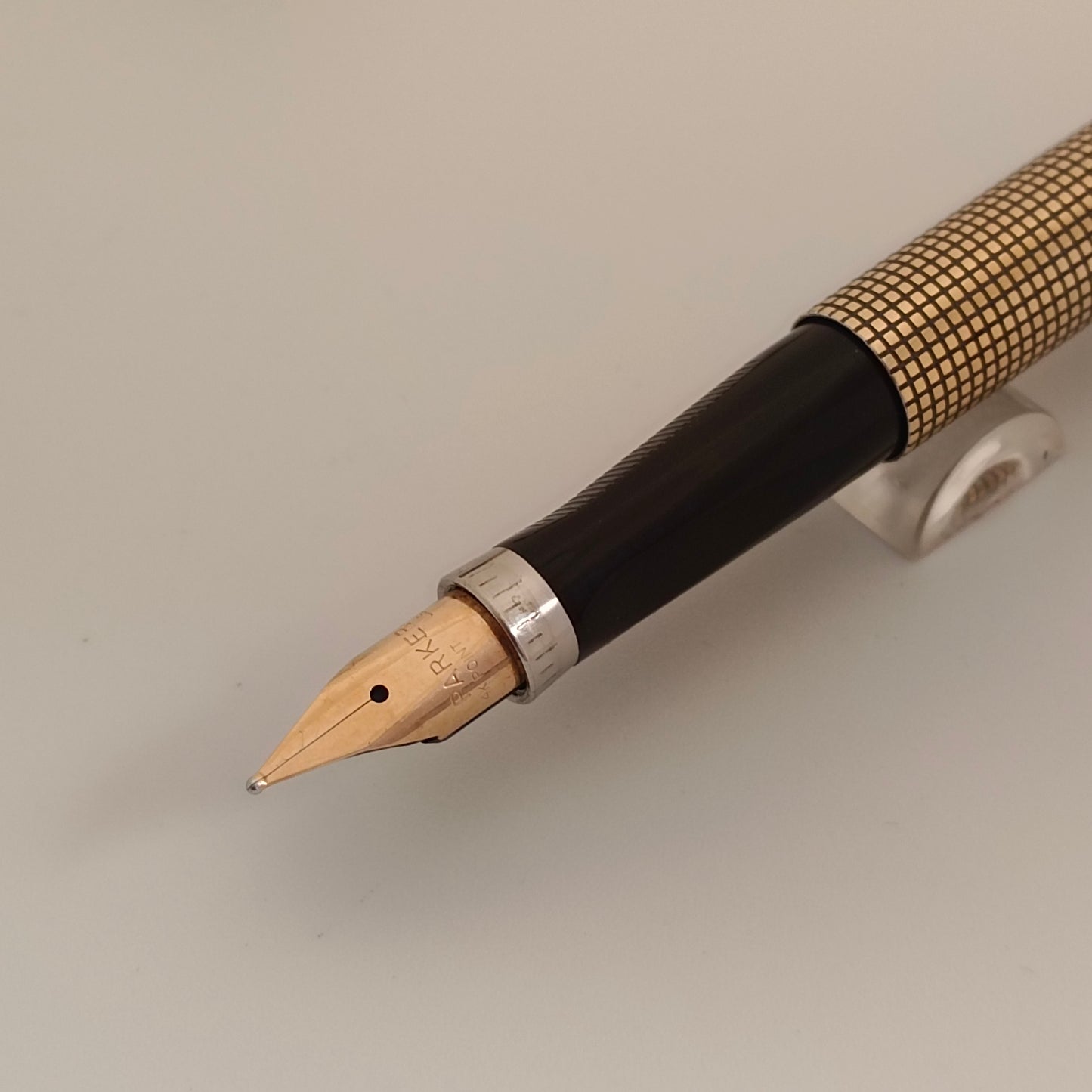 Vintage Parker 75 Cisele Vermeil Fountain Pen