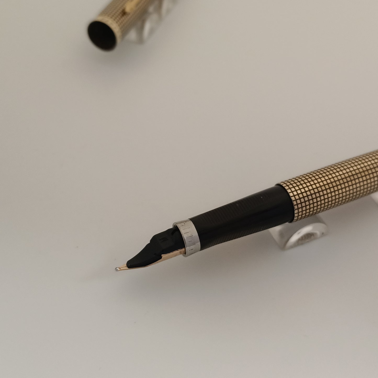 Vintage Parker 75 Cisele Vermeil Fountain Pen