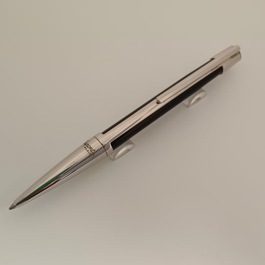 S.T. Dupont Defi Ballpoint Pen - Black/Palladium Trim