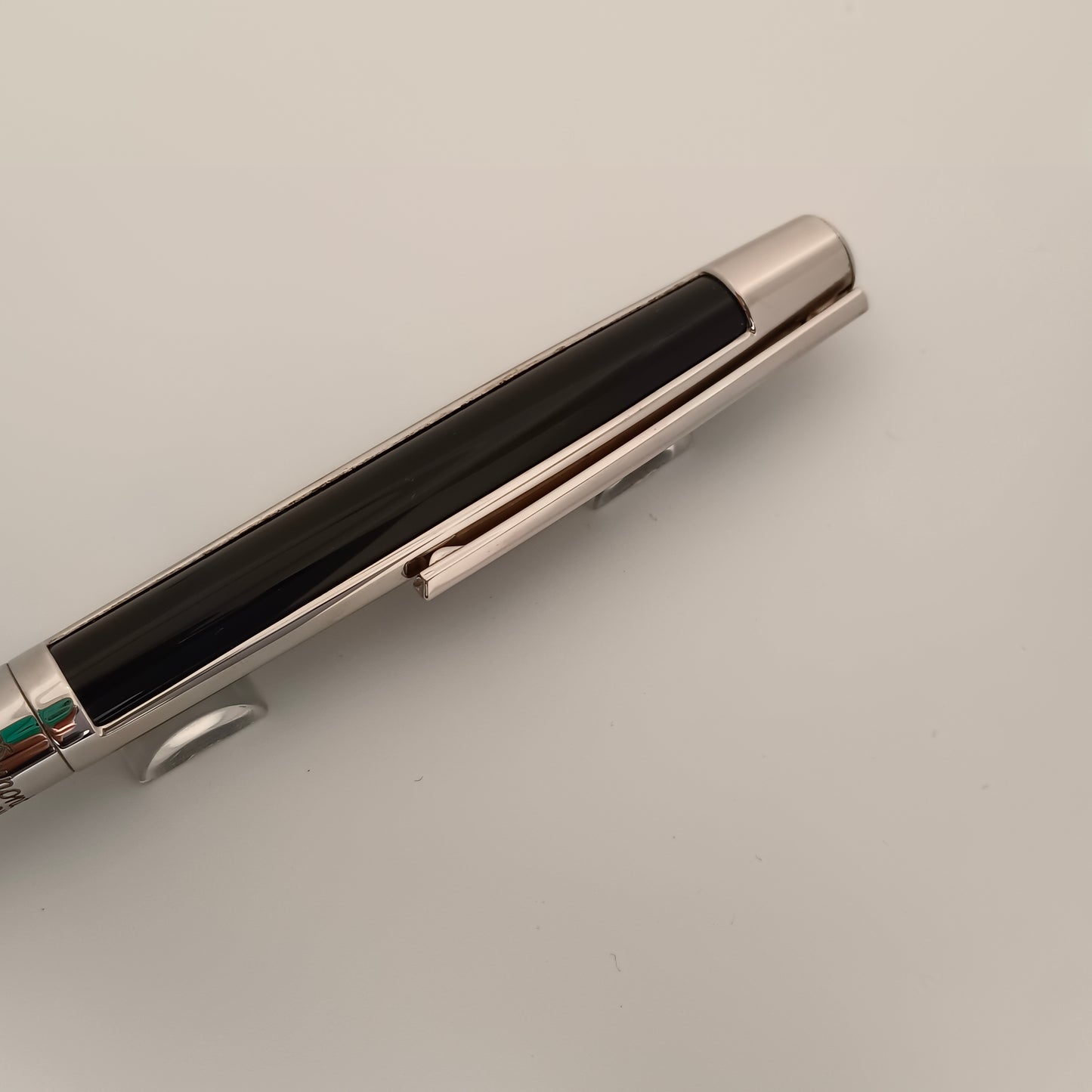 S.T. Dupont Defi Ballpoint Pen - Black/Palladium Trim