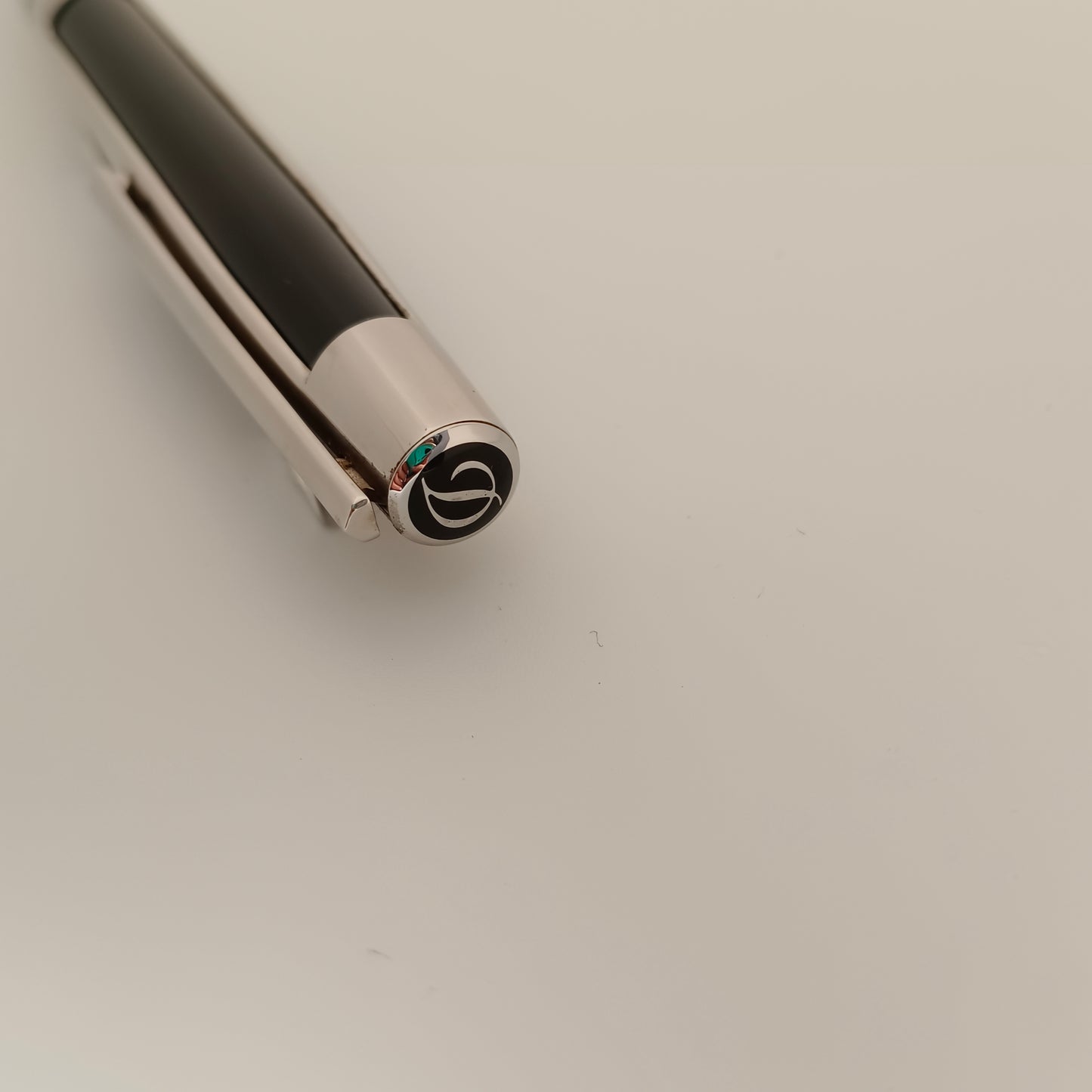 S.T. Dupont Defi Ballpoint Pen - Black/Palladium Trim