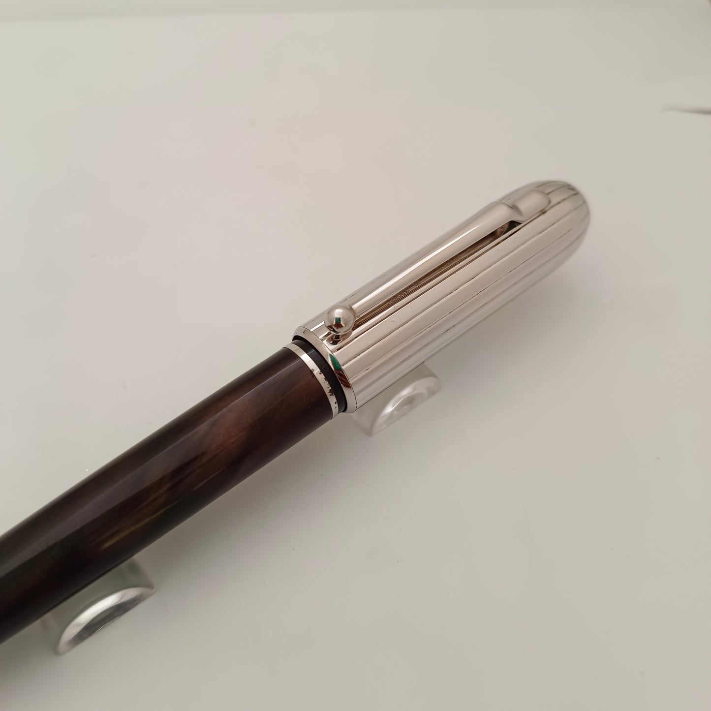 Dunhill Sidecar Resin Chassis Brown Ballpoint Pen