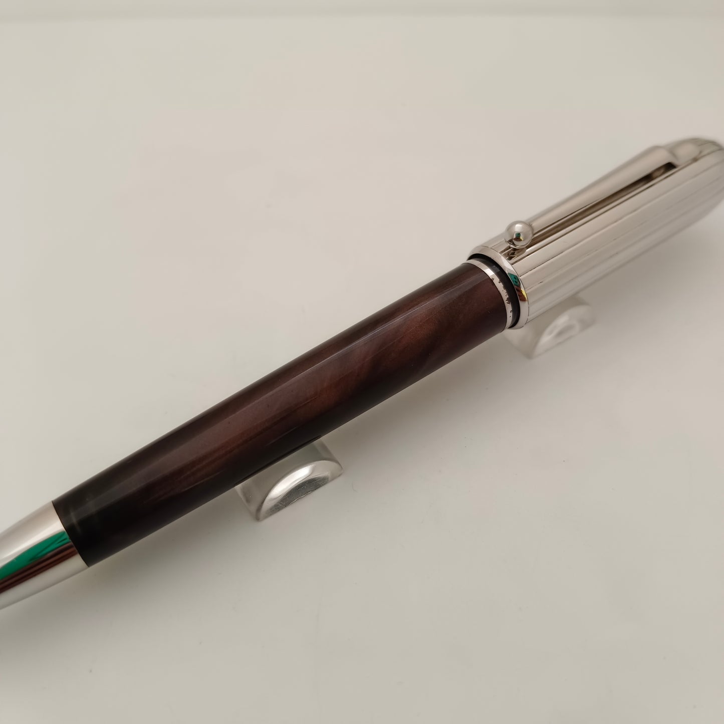 Dunhill Sidecar Resin Chassis Brown Ballpoint Pen