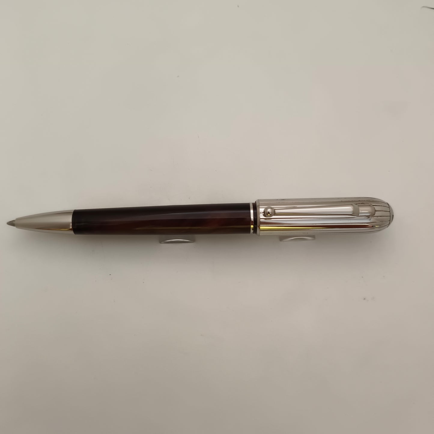 Dunhill Sidecar Resin Chassis Brown Ballpoint Pen