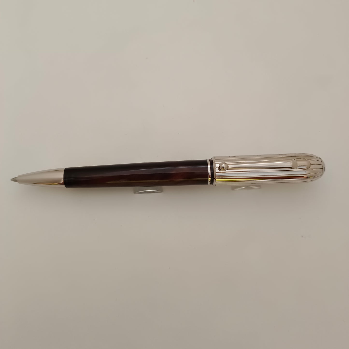 Dunhill Sidecar Resin Chassis Brown Ballpoint Pen