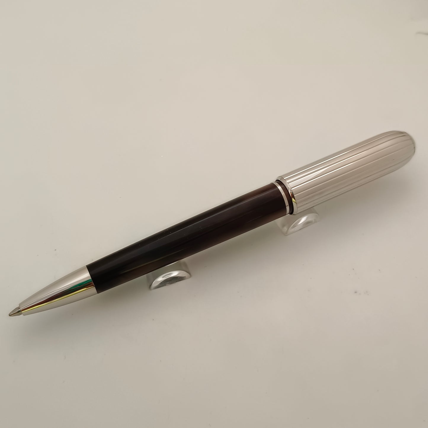 Dunhill Sidecar Resin Chassis Brown Ballpoint Pen