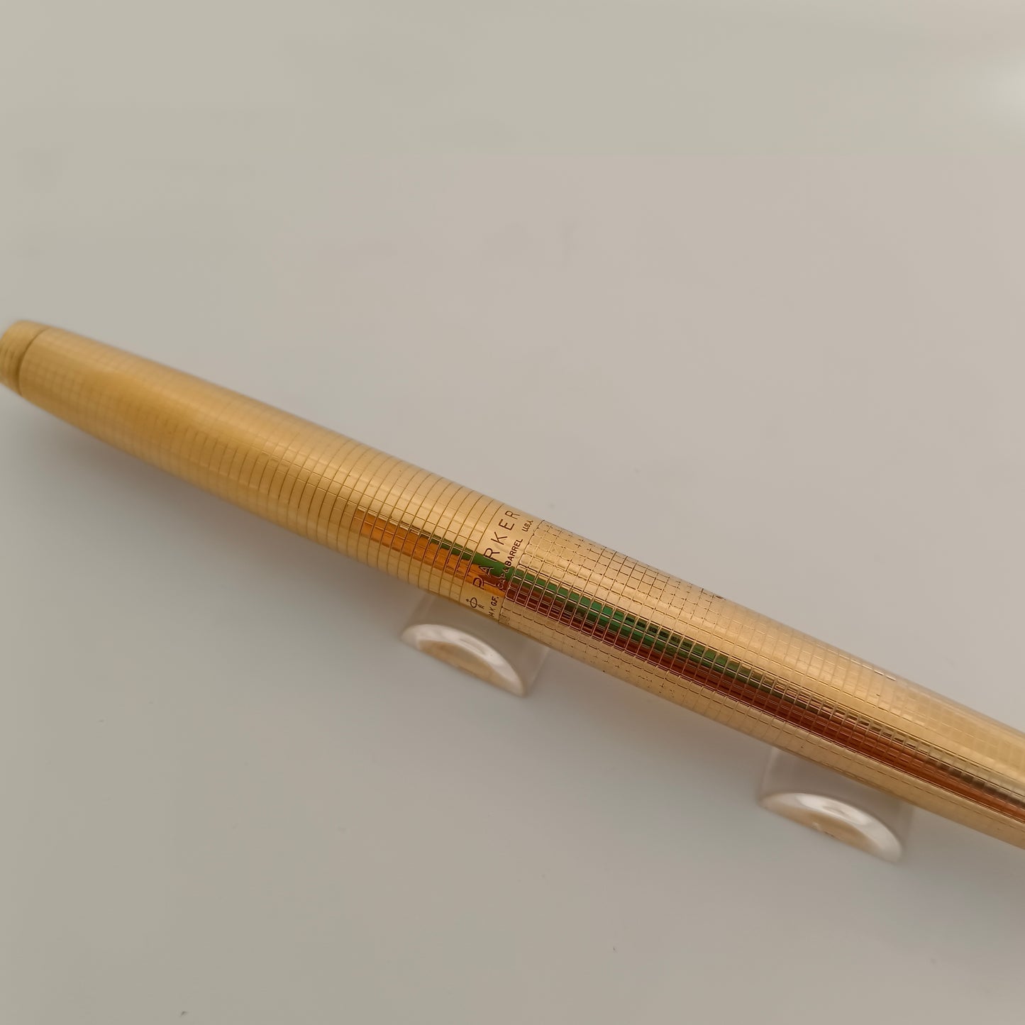 Vintage Parker 75 Gold Plated Insignia 14kt Gold Filled Fountain Pen