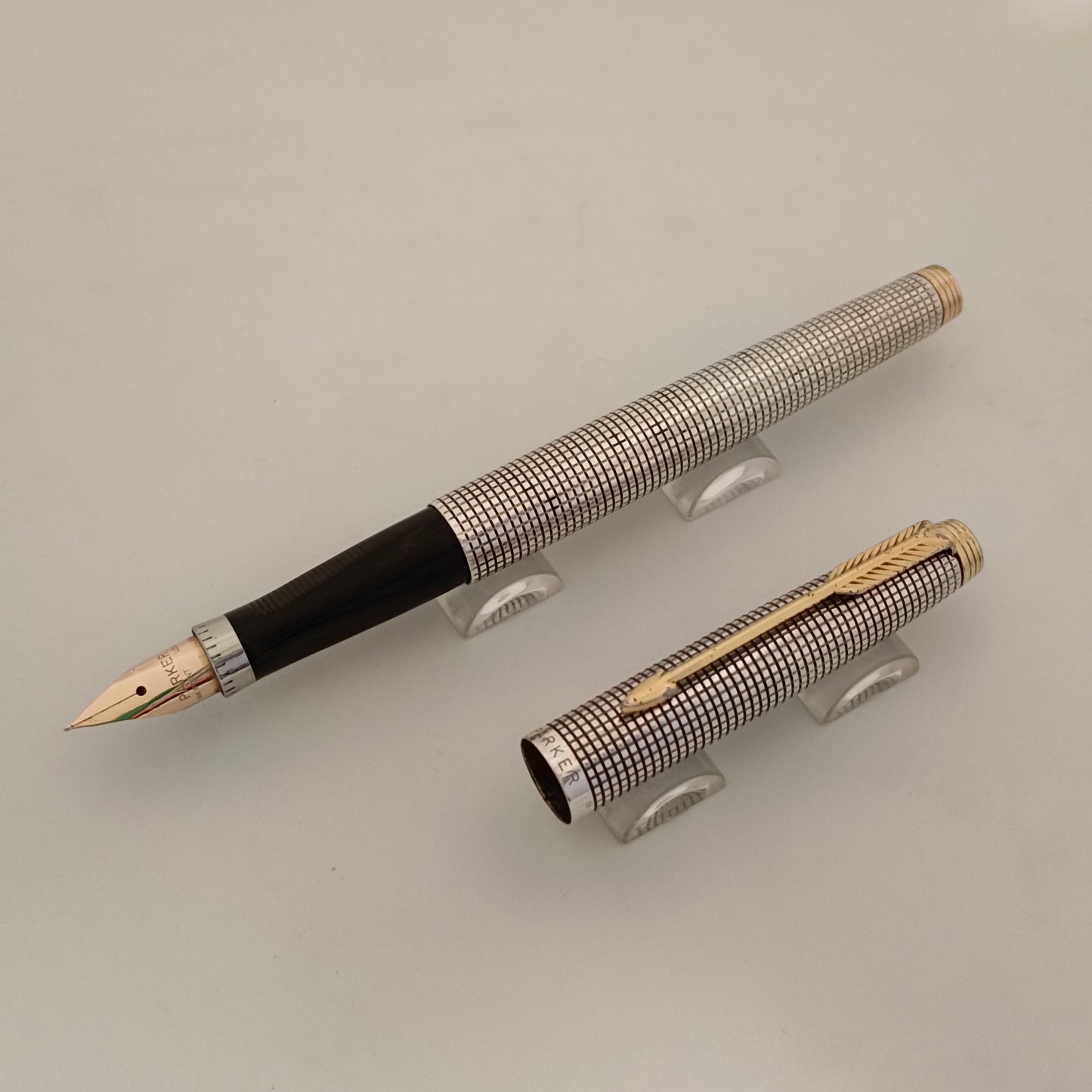 Parker 75 Cisele Fountain Pen with Sterling Silver Made in USA