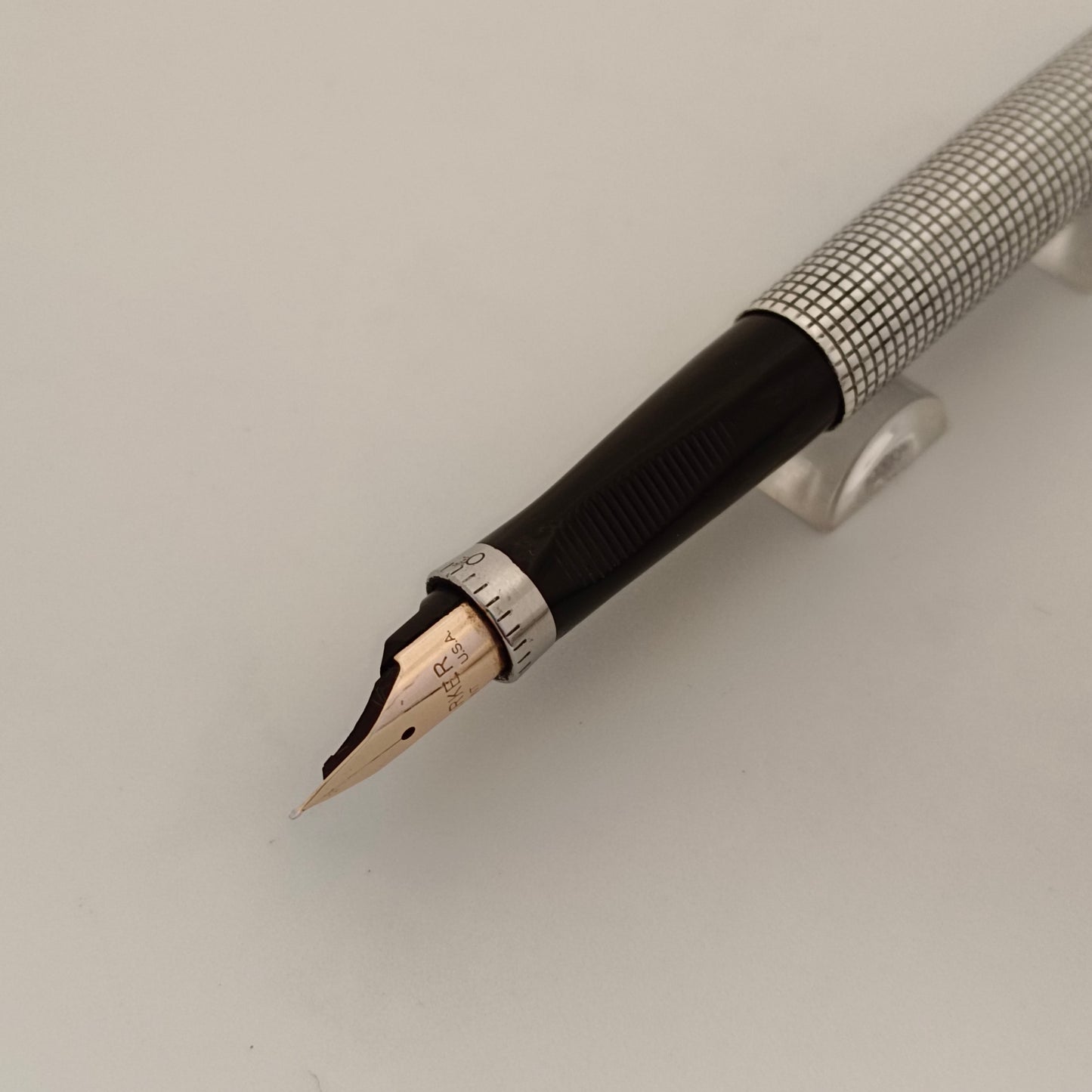 Parker 75 Cisele Fountain Pen with Sterling Silver Made in USA