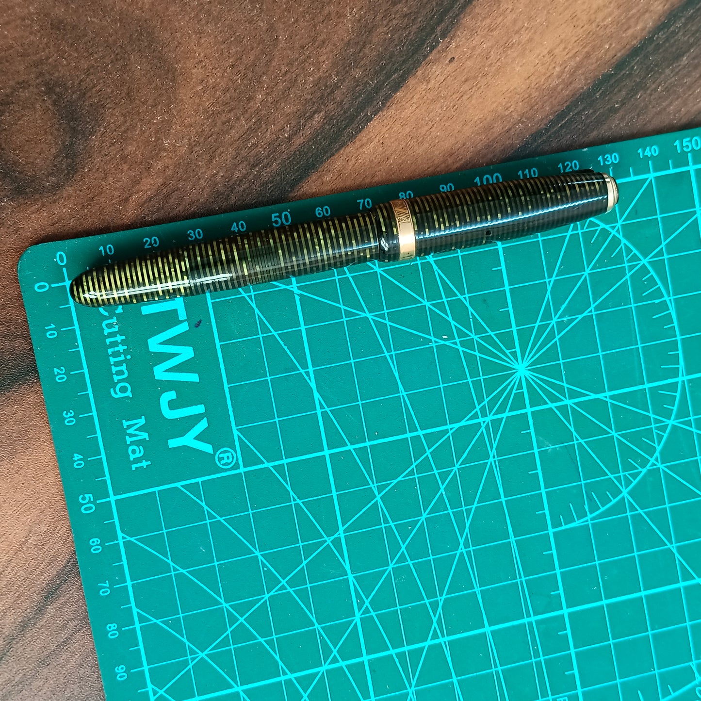 Parker Vacumatic filler Green Fountain Pen